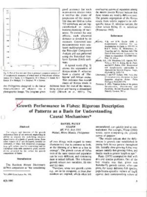 Growth performance in fishes: rigorous description of patterns as a basis for understanding causal mechanisms