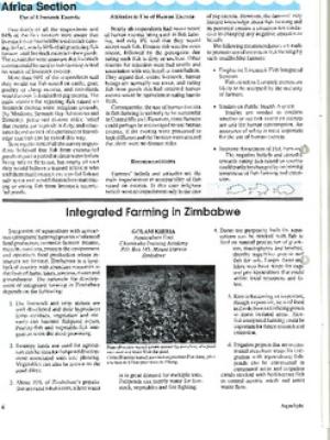 Integrated farming in Zimbabwe
