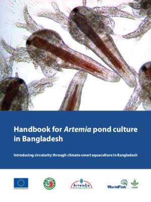Handbook for Artemia Pond Culture in Bangladesh