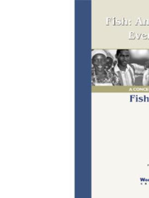 Fish: an issue for everyone - a concept paper for Fish for All