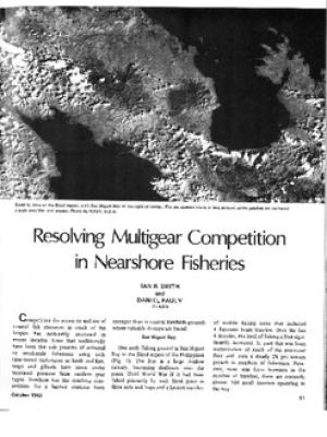 Resolving multigear competition in nearshore fisheries