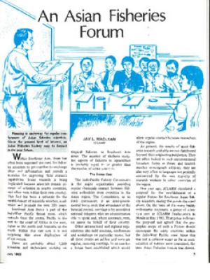 An Asian Fisheries Forum