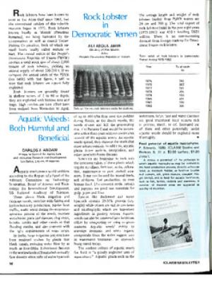 Aquatic weeds: both harmful and beneficial