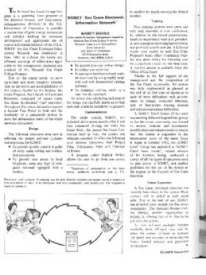 SGNET: Sea Grant Electronic Information Network