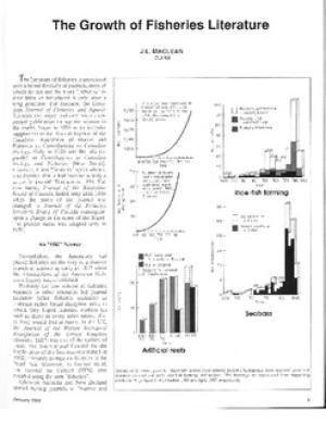 The growth of fisheries literature