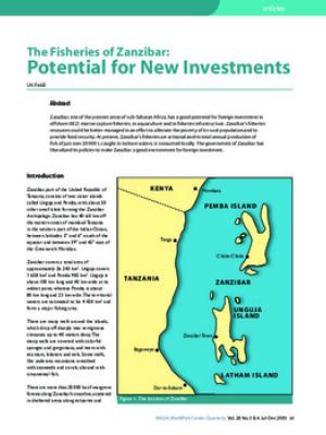 The fisheries of Zanzibar: potential for new investments
