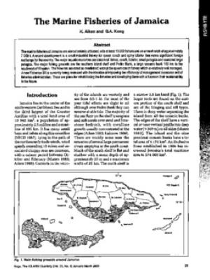 The marine fisheries of Jamaica