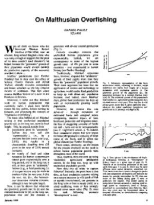 On Malthusian overfishing