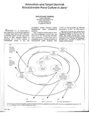 Innovation and tenant survival: brackishwater pond culture in Java