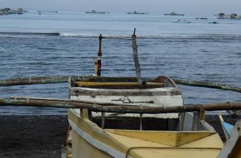Boats on the shore of Macajalar Bay, Balingasag Misamis Oriental, Philippines. Photo by Lily Ann Lando.