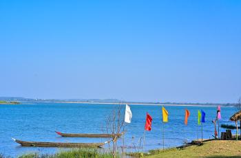 River tourism on Mahanadi river in Odisha. Photo by SK Dubey, WorldFish.