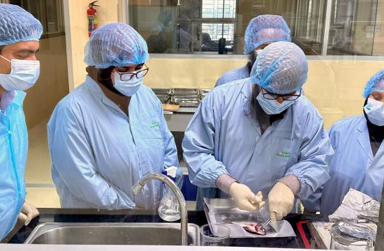 Laboratory capacity building training program conducted in the Quality Control (QC) Laboratory, Department of Fisheries (DOF) in Savar, Bangladesh.  