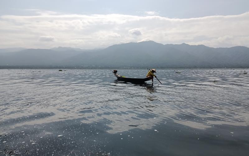 The well-being of the Inle Lake fisherfolk depends heavily on the health of the lake’s ecosystem. Photo by Nang Tin May Win