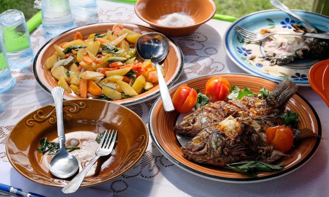 cooked tilapia
