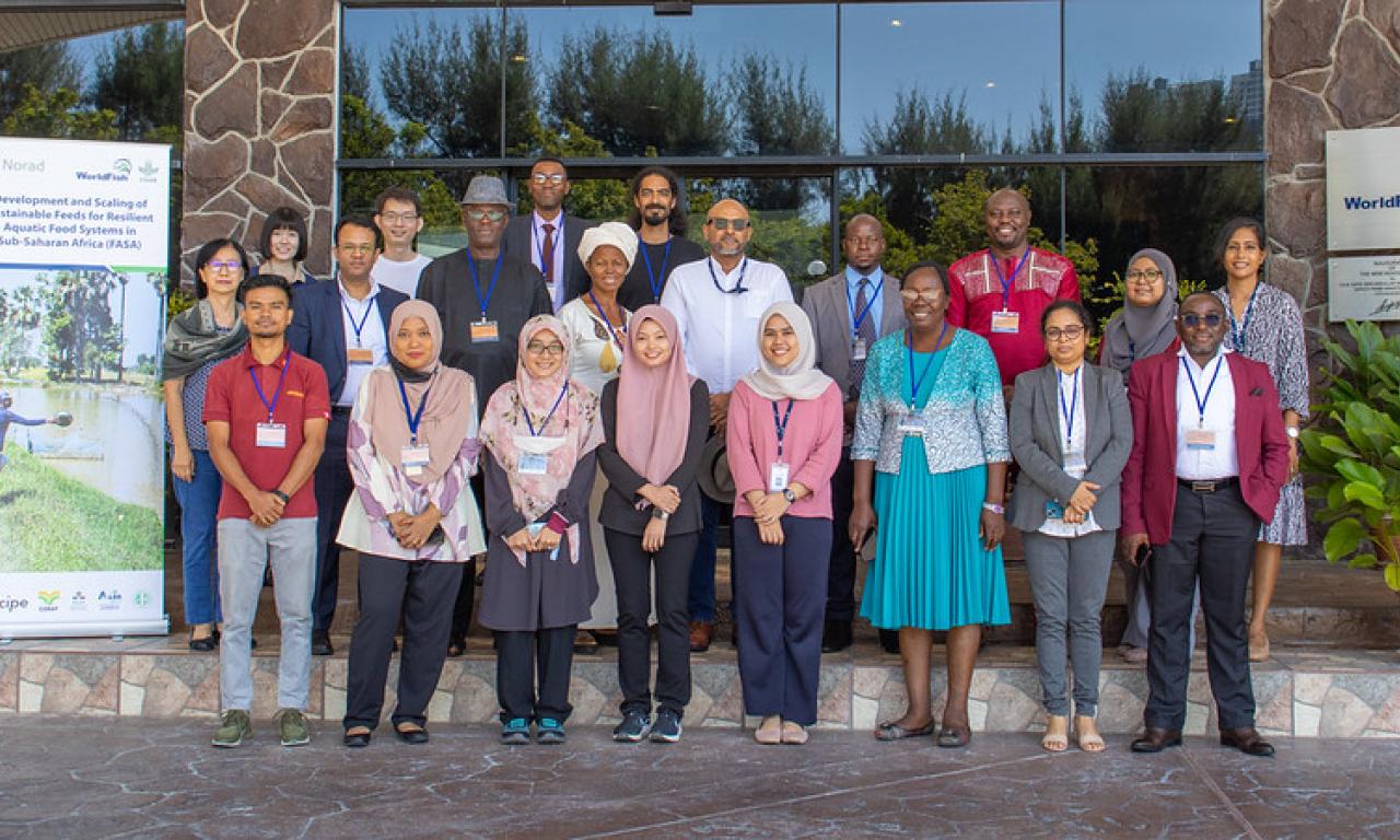 2022 FASA Annual Workshop participants. Photo: Sam, WorldFish